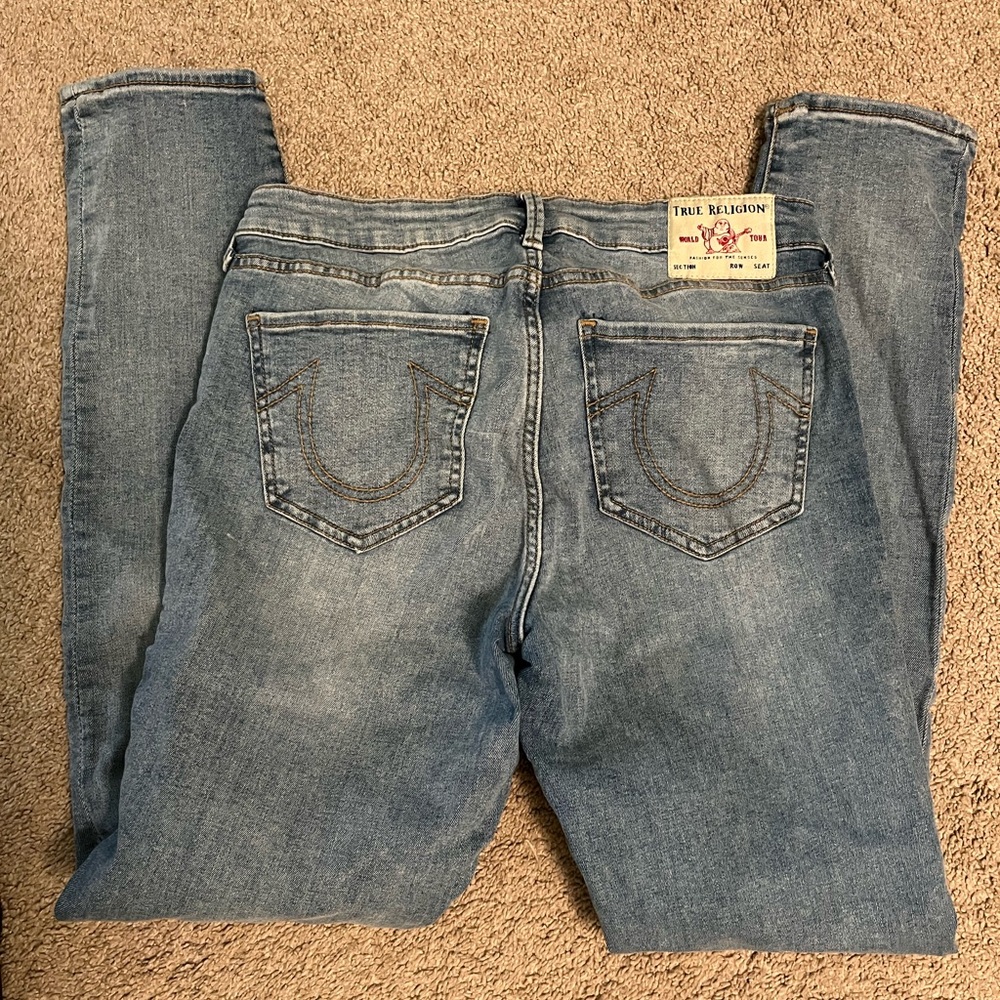 True Religion size 32 Classic Blue Denim Jeans - Picture 4 of 5